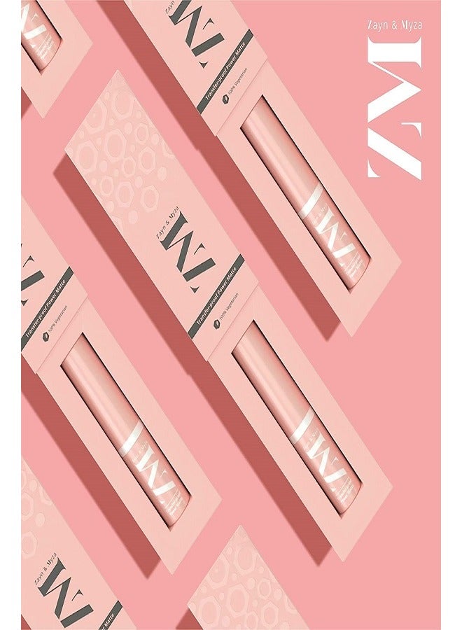 ZM Zayn & Myza - Transfer-Proof Power Matte Lipstick, 3.2 g Burgundy Bliss - Image 1