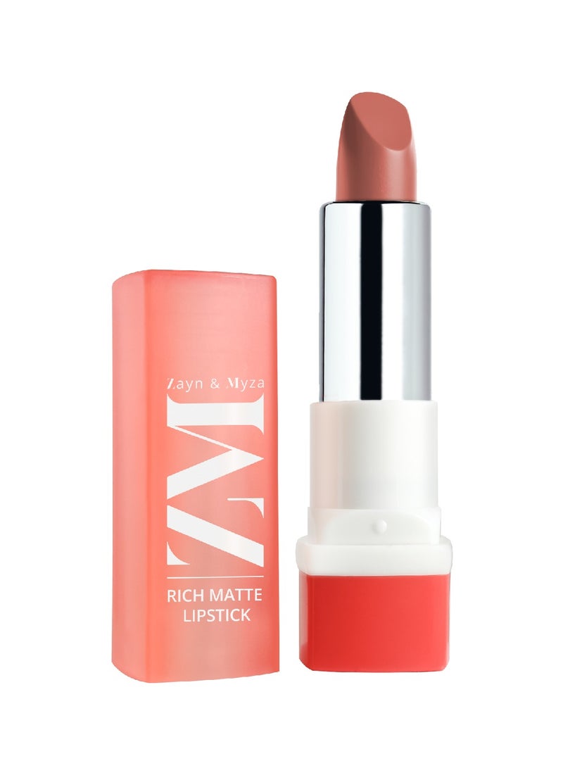 ZM Zayn & Myza - Rich Matte Creamy Bullet Lipstick, 4.2 G Bestie - Image 1