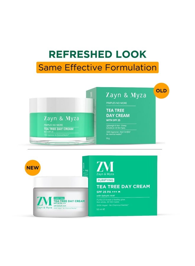 ZM Zayn & Myza Purifying Tea Tree Day Cream SPF25pa*** 50ml 