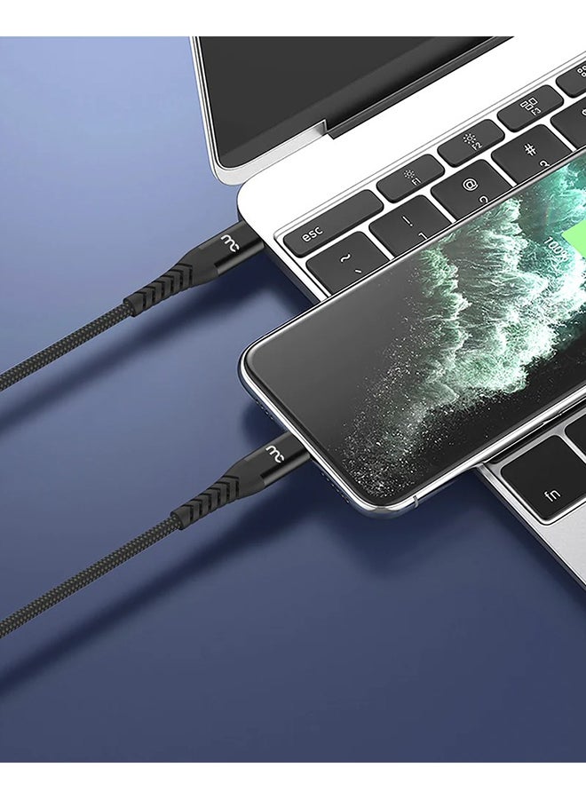 ماي كاندي Type -C To Type -C 240W Fast Charging Cable Black - Image 4