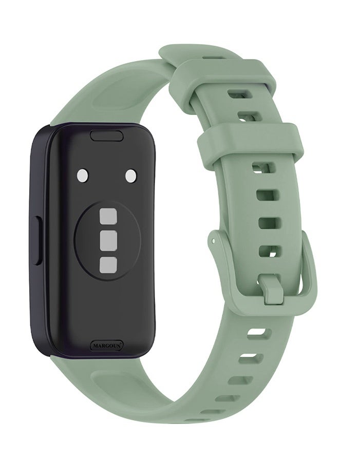 MARGOUN Replacement Silicone Band for Huawei Band 8 and 9 Watch Band for Men Women - Sport Strap Band Lightweight Band Light Blue - Image 3