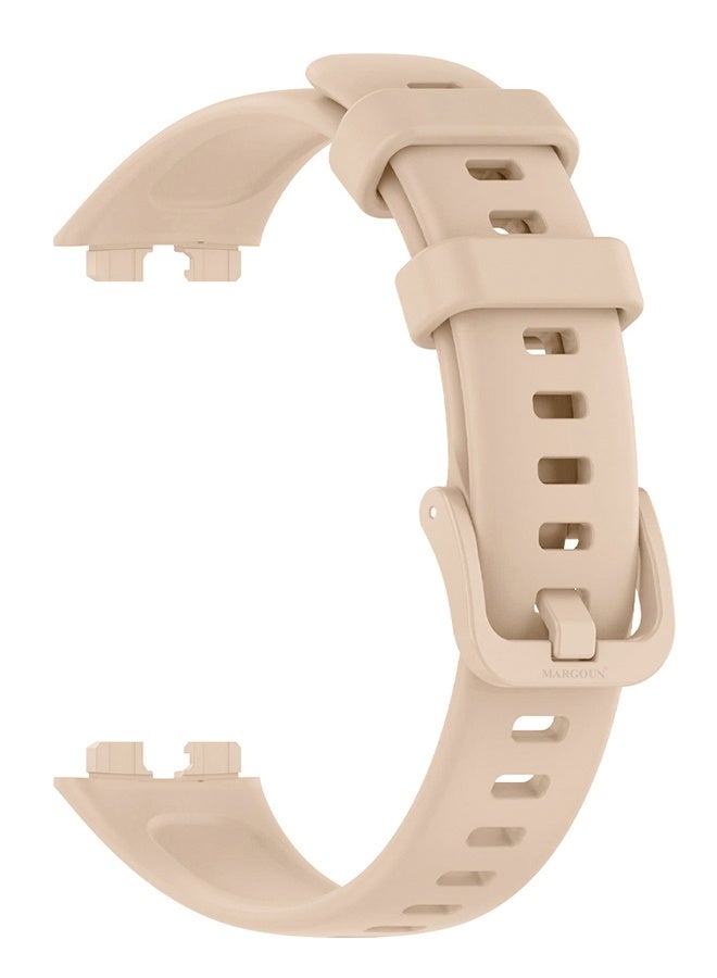 MARGOUN Replacement Silicone Band for Huawei Band 8 and 9 Watch Band for Men Women - Sport Strap Band Lightweight Band Pink - Image 3