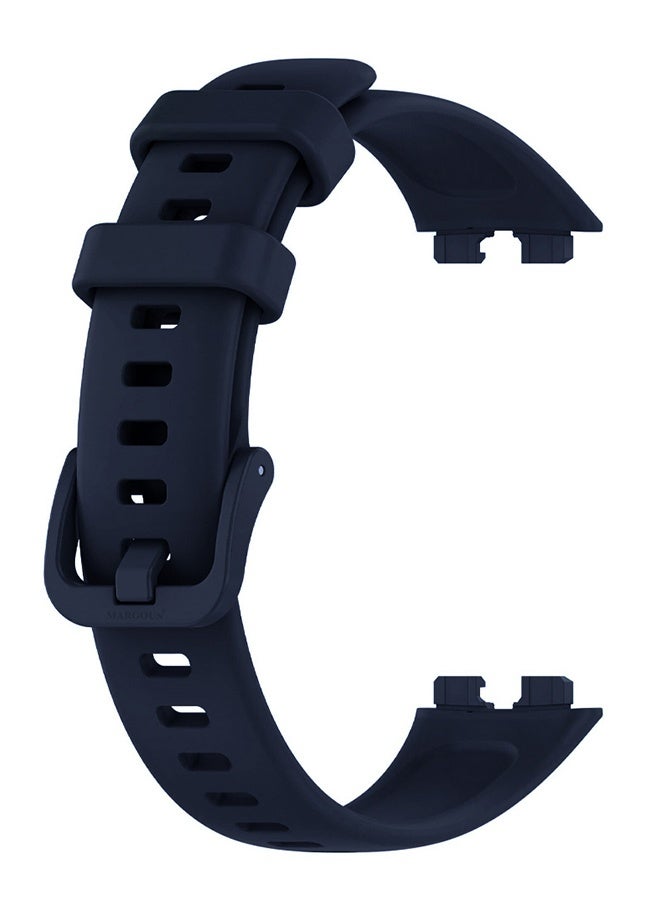 MARGOUN Replacement Silicone Band for Huawei Band 8 and 9 Watch Band for Men Women - Sport Strap Band Lightweight Band Blue - Image 1