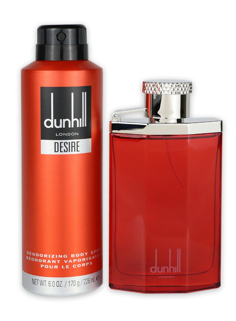 dunhill - Men's Desire Red Gift Set Fragrance 100ml - Image 1