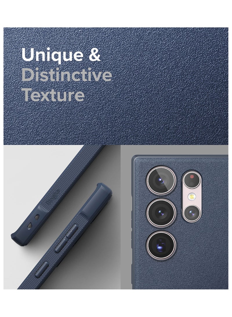 Ringke - Onyx Feels Good In The Hand Compatible With Samsung Galaxy S23 Ultra Case, Anti-Fingerprint Technology Prevents Oily Smudges Non-Slip Enhanced Grip Precise Cutouts For Camera Navy - Image 1