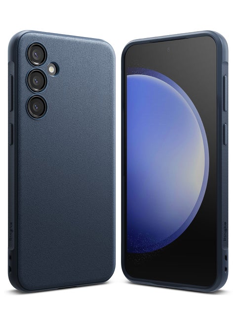 Onyx Feels Good In The Hand Compatible With Samsung Galaxy S23 FE Case, Anti-Fingerprint Technology Prevents Oily Smudges Non-Slip Enhanced Grip Precise Cutouts For Camera Lenses Navy
