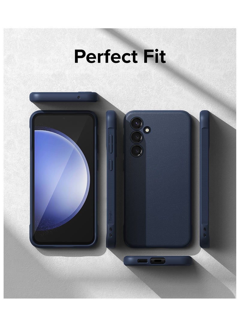 Onyx Feels Good In The Hand Compatible With Samsung Galaxy S23 FE Case, Anti-Fingerprint Technology Prevents Oily Smudges Non-Slip Enhanced Grip Precise Cutouts For Camera Lenses Navy