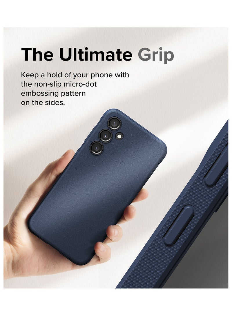 Onyx Feels Good In The Hand Compatible With Samsung Galaxy S23 FE Case, Anti-Fingerprint Technology Prevents Oily Smudges Non-Slip Enhanced Grip Precise Cutouts For Camera Lenses Navy