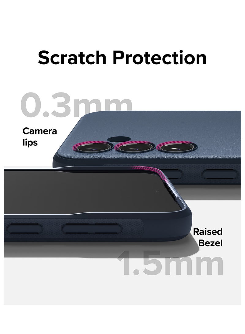 Onyx Feels Good In The Hand Compatible With Samsung Galaxy S23 FE Case, Anti-Fingerprint Technology Prevents Oily Smudges Non-Slip Enhanced Grip Precise Cutouts For Camera Lenses Navy
