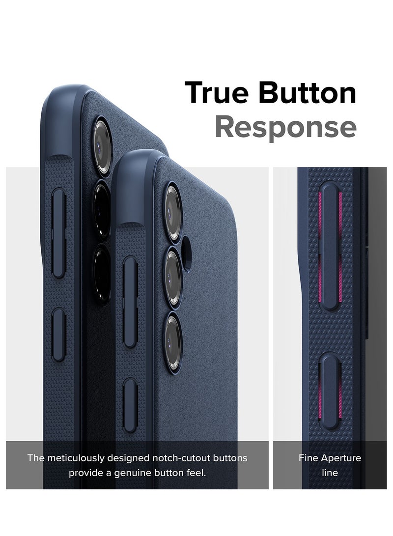 Onyx Feels Good In The Hand Compatible With Samsung Galaxy S23 FE Case, Anti-Fingerprint Technology Prevents Oily Smudges Non-Slip Enhanced Grip Precise Cutouts For Camera Lenses Navy