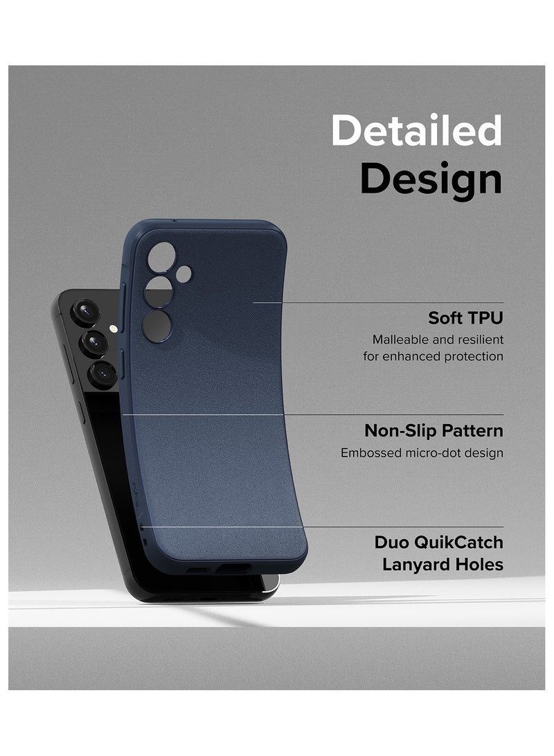 Onyx Feels Good In The Hand Compatible With Samsung Galaxy S23 FE Case, Anti-Fingerprint Technology Prevents Oily Smudges Non-Slip Enhanced Grip Precise Cutouts For Camera Lenses Navy