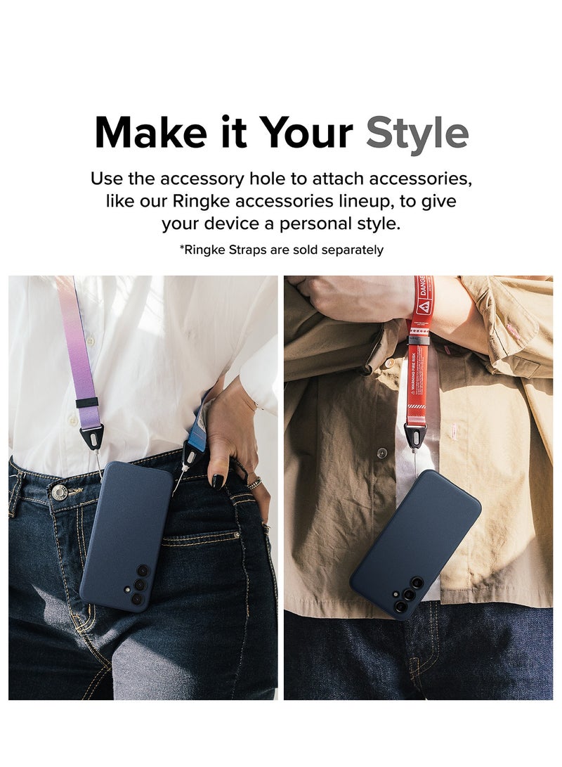Onyx Feels Good In The Hand Compatible With Samsung Galaxy S23 FE Case, Anti-Fingerprint Technology Prevents Oily Smudges Non-Slip Enhanced Grip Precise Cutouts For Camera Lenses Navy