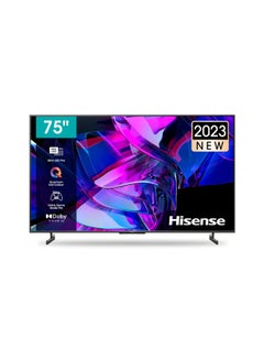 75 Inch U7 Series LED ULED 4K UHD Google Smart Display (75U7K, Model 2023) - QLED, 144 Hz, Dolby Vision IQ, Pro Gaming Mode, Alexa Compatible 75U7K Black