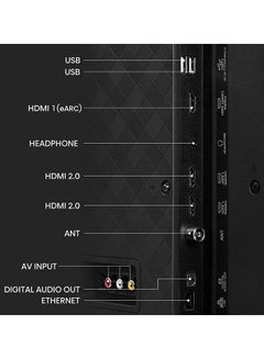 55 Inch 4K A6K s\Smart Screen | VIDAA system | Dolby Vision | HDR | 60HZ | Bluetooth | Wi-Fi | New design | (2 USB - 3 HDMI) | (2023) - 55A6K Black - pnsku/N70021824V/45/_/1729004353/48848f52-773d-480e-a890-d3a157bd3b7c