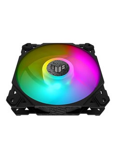 ASUS Tuf Gaming TF120 ARGB Case Fan, Aura Sync Compatibility, 12cm Fan Diameter, 1900RPM Max Rotation Speed, 76 cfm Max Airflow, 29 dB Noise Level, Black Edition, Triple Pack Grey  - Image 5