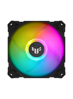 ASUS Tuf Gaming TF120 ARGB Case Fan, Aura Sync Compatibility, 12cm Fan Diameter, 1900RPM Max Rotation Speed, 76 cfm Max Airflow, 29 dB Noise Level, Black Edition, Triple Pack Grey  - Image 3