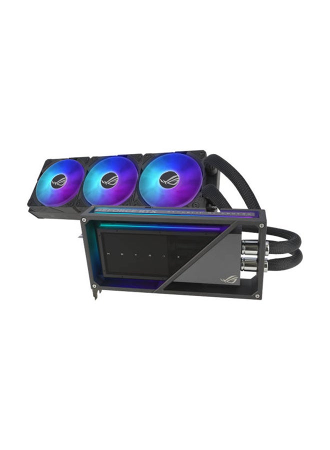 ROG Matrix Platinum GeForce RTX 4090 Graphics Card, 24GB GDDR6X 384-bit Memory, 2700 MHz OC Boost Clock, 16384 CUDA Cores, 4x Max Display, aRGB Aura Sync | 90YV0ID7-M0NM00