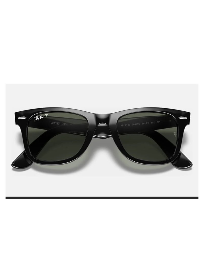 Ray-Ban - Kids' Rectangular Shape Sunglasses RB2140-F - Lens Size: 52 Mm - Image 1