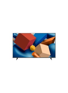 Hisense 75 Inch 4K A6K Smart TV | VIDAA system | Dolby Vision | HDR | Bluetooth | Wi-Fi | New design | (2 USB - 3 HDMI) | 60HZ | (2023) - 75A6K Black  - Image 2