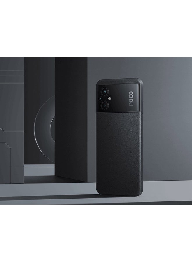 شاومي - POCO M5 ثنائي الشريحة، أسود، 4 جيجابايت رام، 128 جيجابايت، 4G LTE - الإصدار العالمي - Image 1