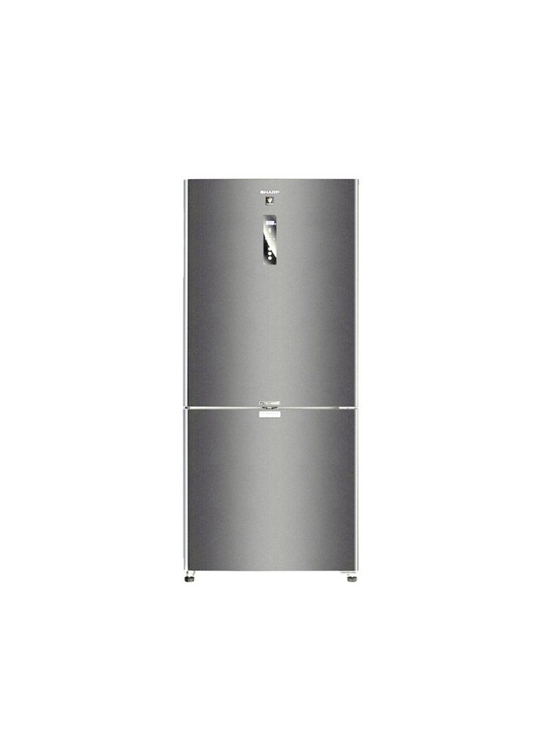 SHARP Fridge Inverter Digital, Bottom Freezer, 558 L, Silver Dark - SJ-PV73K-DST SJ-PV73K-DST Silver Dark - pnsku/N70021874V/45/_/1699255872/d993bb3a-a2be-4fdb-9173-4f40d854904e