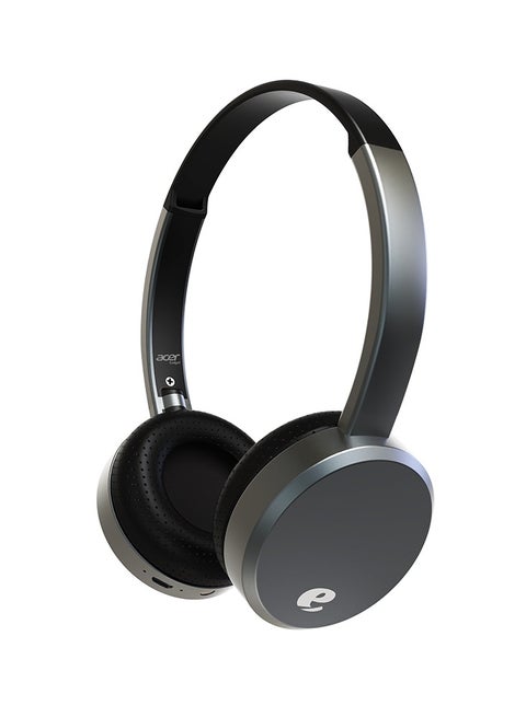 Bluetooth Wireless Over-Ear Headphones, Pure Bass Sound, Speed Charge, USB Type-C, Rotatable Earcups, Grey