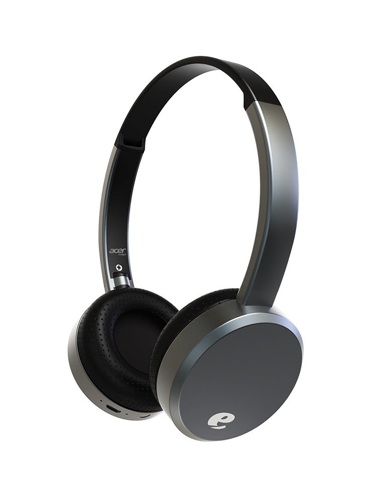 Acer Bluetooth Wireless Over-Ear Headphones, Pure Bass Sound, Speed Charge, USB Type-C, Rotatable Earcups, Grey - Image 1