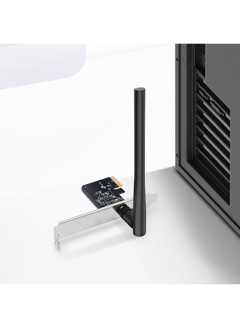 TP-LINK AC600 Wireless Dual Band PCI Express Adapter Black  - Image 4
