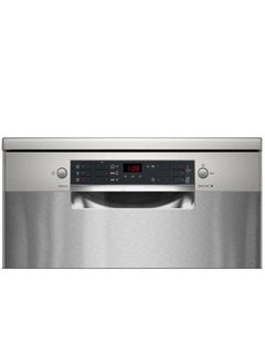 BOSCH Dishwasher Series 4 Free Standing 12 Person 60 Cm 5 Programmers Inox 9.4 L 2400 W SMS45DI10V Silver  - Image 3