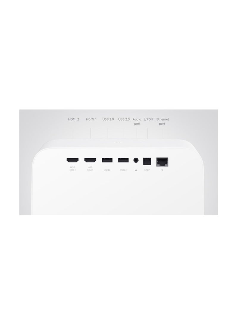 Xiaomi - Mi Smart Projector 2 Pro | 1080P Fhd | 1300ANSI Lumens | TOF + Camera Dual Focus Mode | 1.75'' Full-Frequency Dual Speakers XMTYY02FM/BHR4884GL White - Image 1