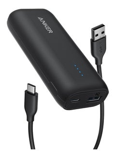 Anker 5200 mAh Power Bank, 5,200 mAh Portable Charger, for iPhone 16/15 Series, 14/13, Samsung, Pixel, LG & More, External Phone Battery for Travel & Daily Use Black  - Image 1