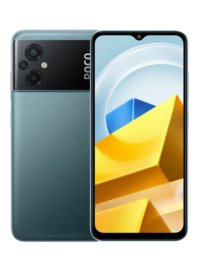 شاومي - POCO M5 ثنائي الشريحة، أخضر، 4 جيجابايت رام، 128 جيجابايت، 4G LTE - الإصدار العالمي - Image 1