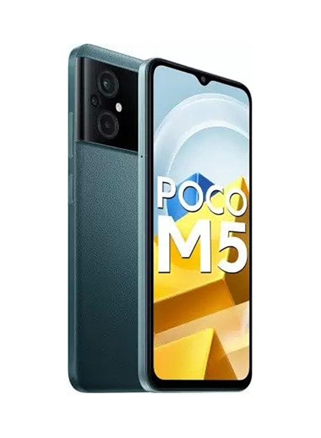 شاومي - POCO M5 ثنائي الشريحة، أخضر، 4 جيجابايت رام، 128 جيجابايت، 4G LTE - الإصدار العالمي - Image 1