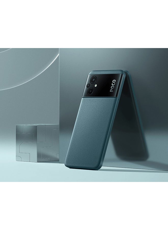 شاومي - POCO M5 ثنائي الشريحة، أخضر، 4 جيجابايت رام، 128 جيجابايت، 4G LTE - الإصدار العالمي - Image 1