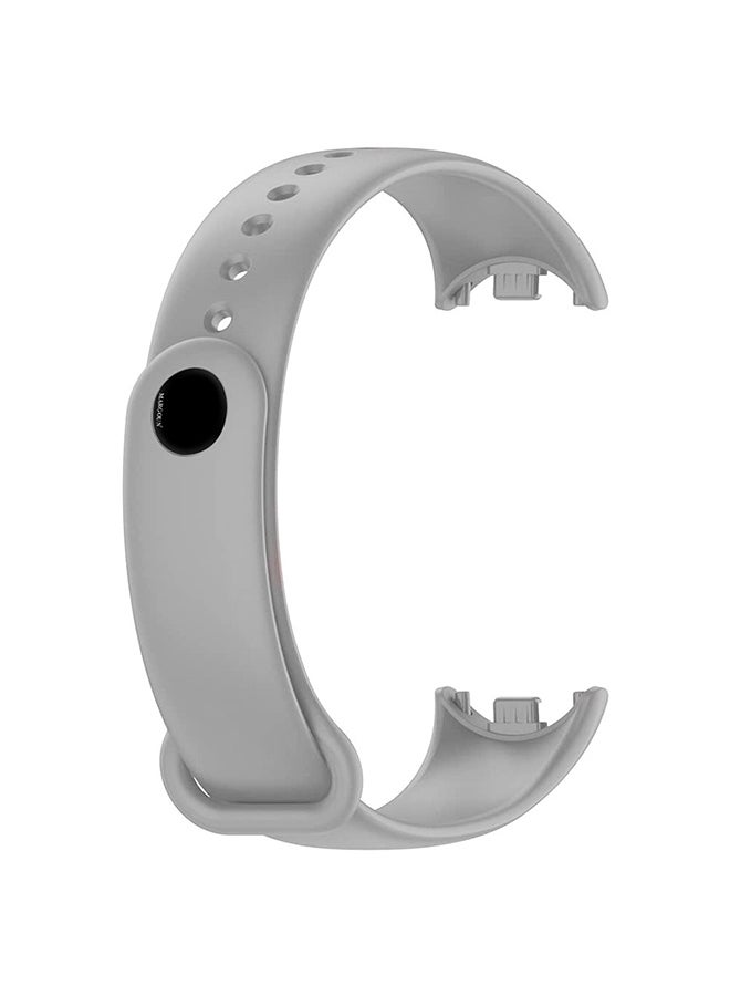 MARGOUN Xiaomi Smart Band 8 Watch Bands Adjustable Comfortable Sport Replacement Strap Wristband Bracelet Band For Women Men Grey - Image 2