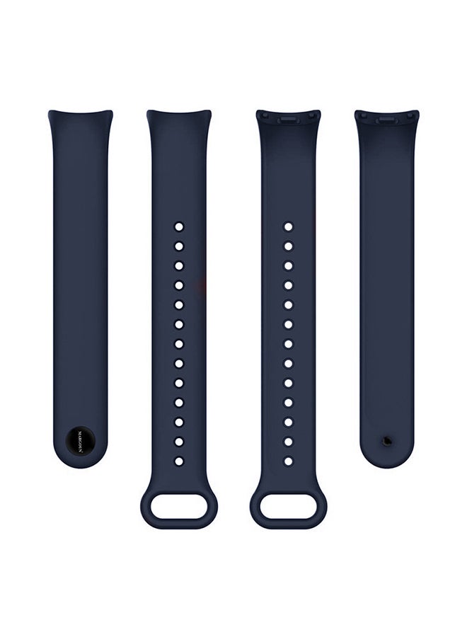 MARGOUN Xiaomi Smart Band 8 Watch Bands Adjustable Comfortable Sport Replacement Strap Wristband Bracelet Band For Women Men Dark Blue - Image 3