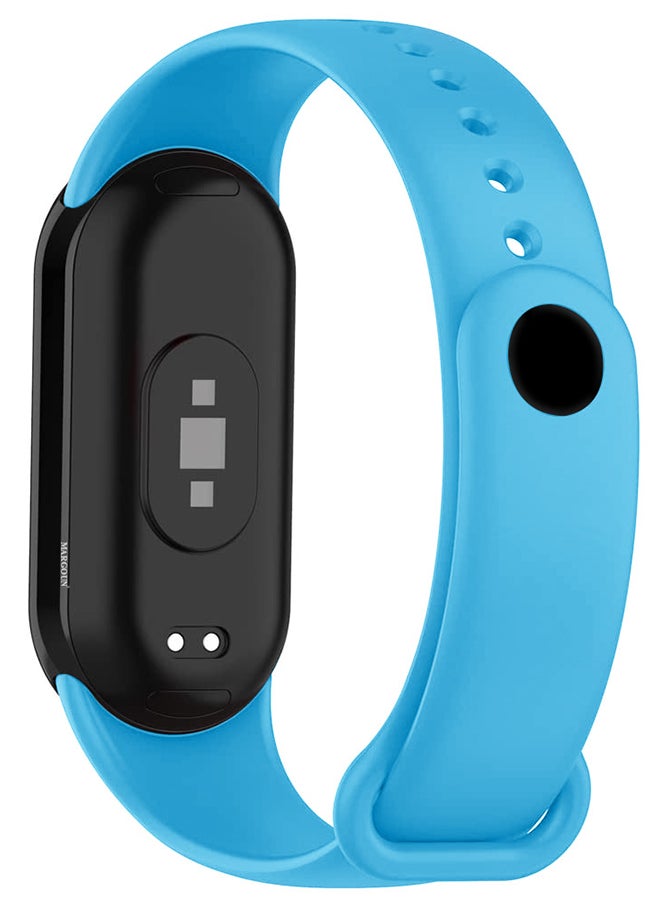 MARGOUN Xiaomi Smart Band 8 Watch Bands Adjustable Comfortable Sport Replacement Strap Wristband Bracelet Band For Women Men Blue - Image 2