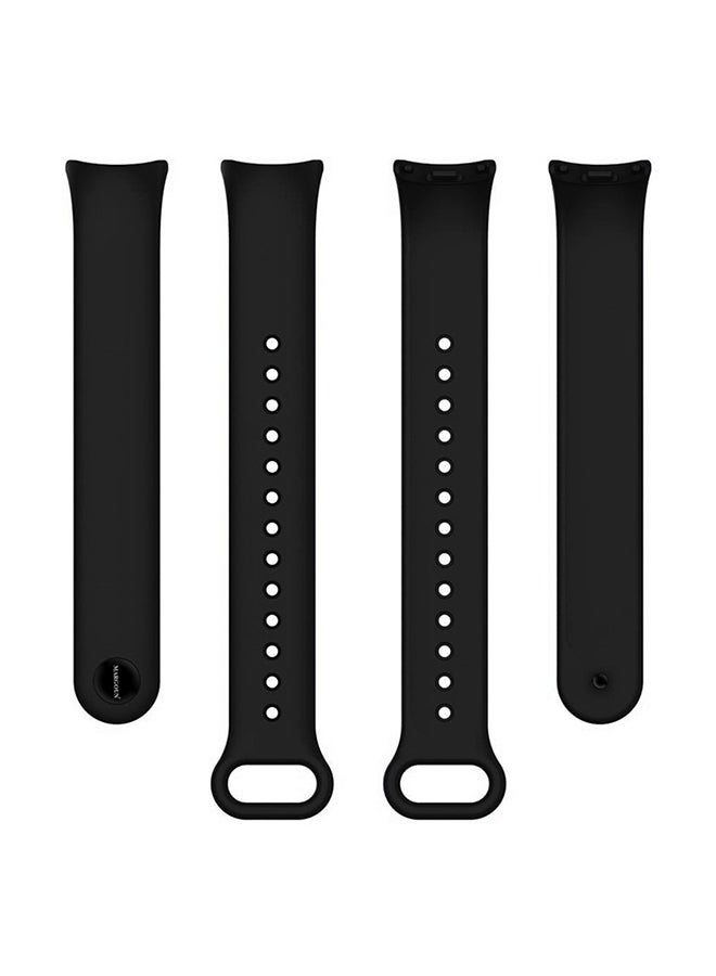MARGOUN Xiaomi Smart Band 8 Watch Bands Adjustable Comfortable Sport Replacement Strap Wristband Bracelet Band For Women Men Black - Image 3