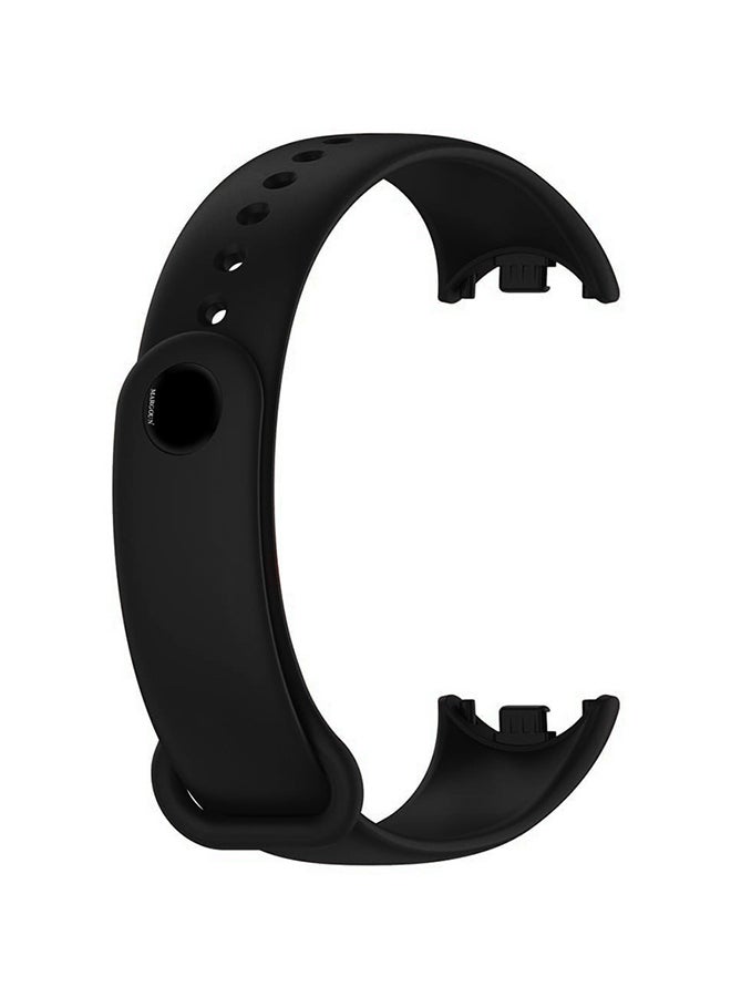 MARGOUN Xiaomi Smart Band 8 Watch Bands Adjustable Comfortable Sport Replacement Strap Wristband Bracelet Band For Women Men Black - Image 2