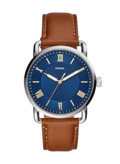 Men's Analog Round Shape Leather Wrist Watch FS5661 - 42 Mm