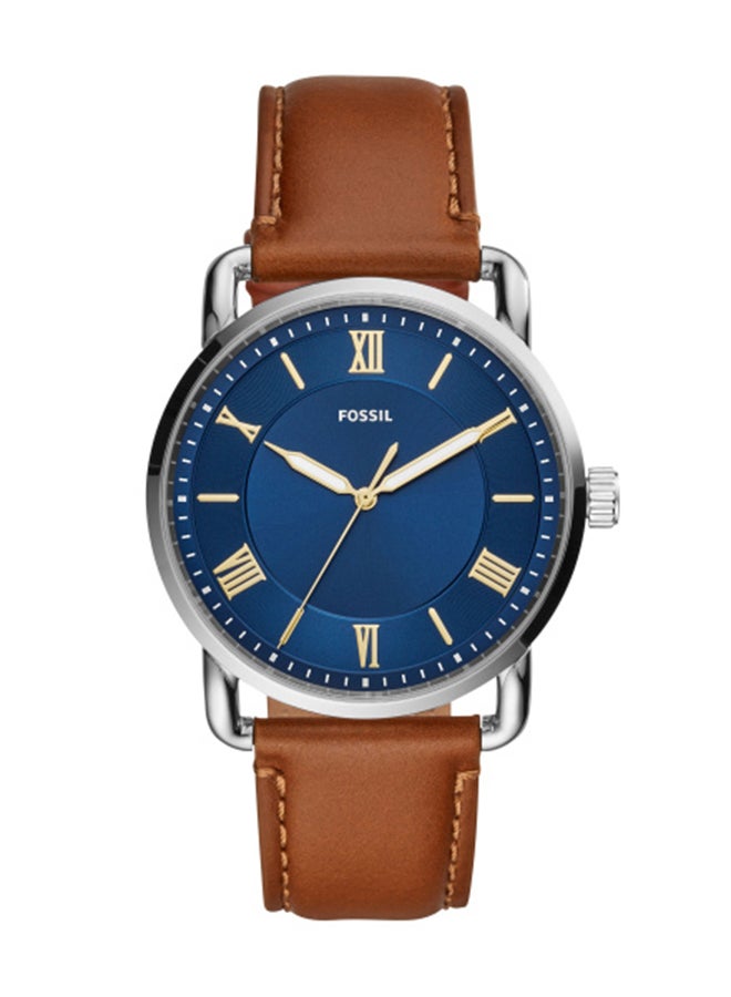 FOSSIL - Men's Analog Round Shape Leather Wrist Watch FS5661 - 42 Mm - Image 1