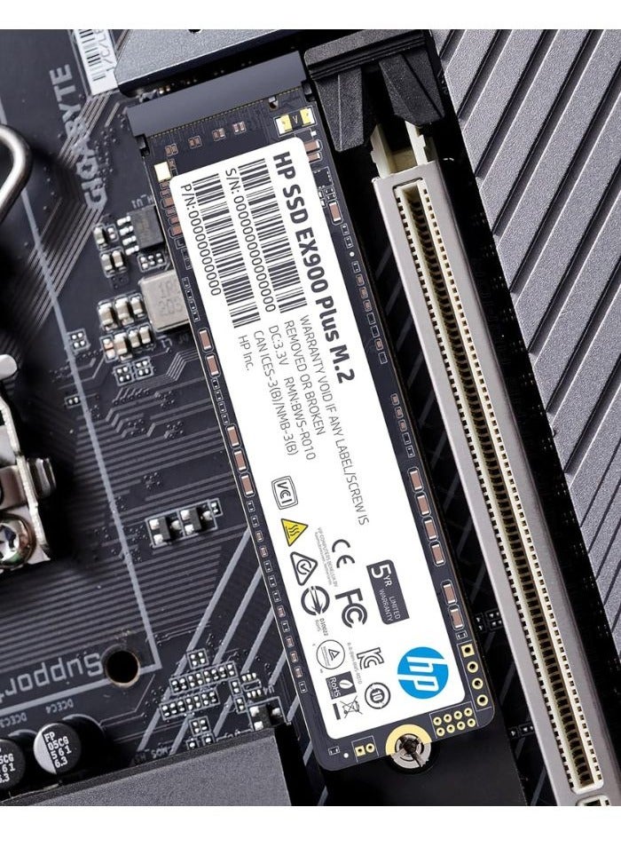 HP EX900 Plus NVMe M.2 SSD, Internal Solid State Hard Drive Up for Desktop Laptop PC | 2 TB - Image 5