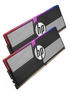 HP V10 RGB 16Gb (8GBx2) Desktop Gaming Ram 3200 MHz DDR4 32GBinch Black  - Image 2