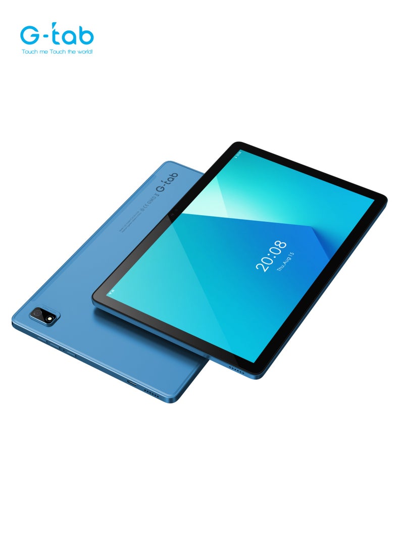 G-Tab - C30 High End Tablet, 10.1 Inch Display, 4G, Octa Core, 8Gb Ram + 128Gb Rom, 8Mp Front + 13Mp Rear Camera, 1920*1200 Incell LCD, 6580mAh Battery, 18W Fast Charging, With Case And Keyboard - Image 1