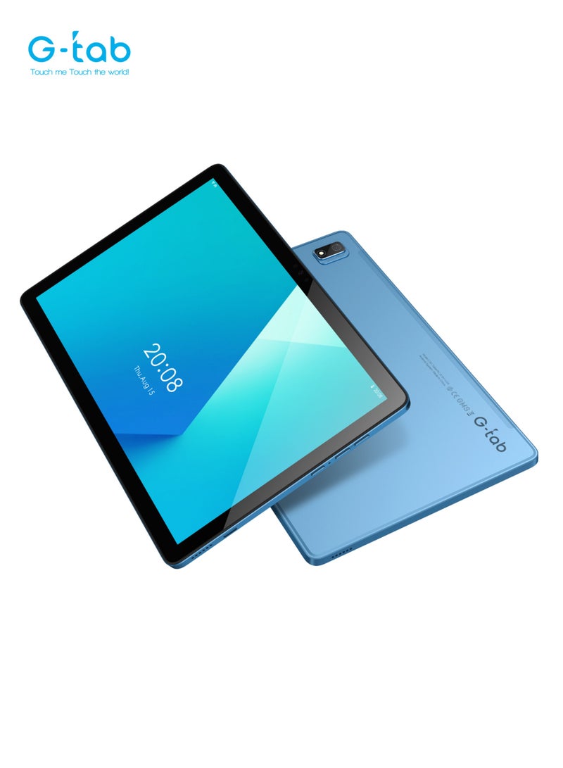 G-Tab - C30 High End Tablet, 10.1 Inch Display, 4G, Octa Core, 8Gb Ram + 128Gb Rom, 8Mp Front + 13Mp Rear Camera, 1920*1200 Incell LCD, 6580mAh Battery, 18W Fast Charging, With Case And Keyboard - Image 1