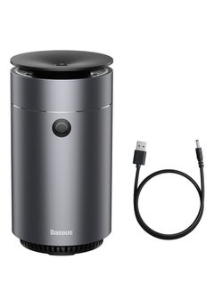 Car Aromatherapy Machine Humidifier And Essential Oil Diffuser With Intermittent/Continuous Mist For Office, Travel, Home And Vehicle DHSG-OG Grey