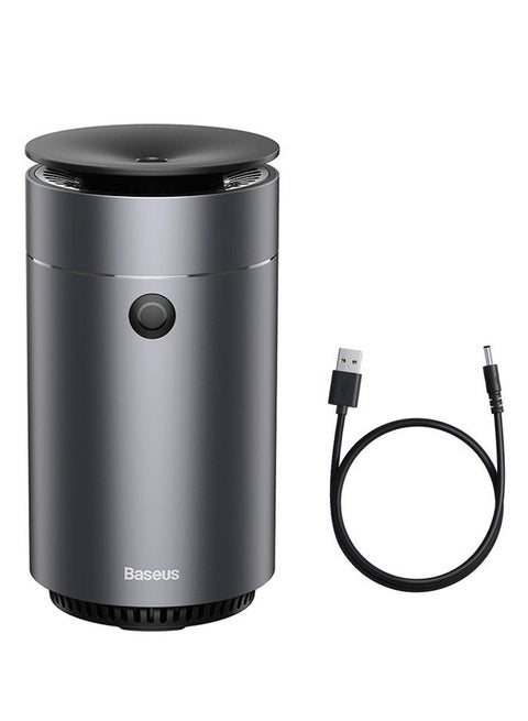 Car Aromatherapy Machine Humidifier And Essential Oil Diffuser With Intermittent/Continuous Mist For Office, Travel, Home And Vehicle DHSG-OG Grey