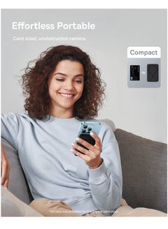 Baseus 10000 mAh Magnetic Mini Wireless Portable Magsafe Power Bank, PD 30W Fast Charger With USB-C Cable For iPhone 15/15 Plus/ 15 Pro/ 15 Pro Max All iPhone Series And Any Many More Black  - Image 5