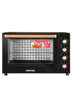 Multifunctional Oven With Rotisserie, Convection Functions and Inner Lamp| Easy to Use Control Knobs, 7 Stages Heating Selector, Adjustable Temperature 100 L 2800 W GO34059 Black - pnsku/N70022182V/45/_/1699272125/728bb1ef-3d54-4b42-9fd8-d6a2bb697c0d