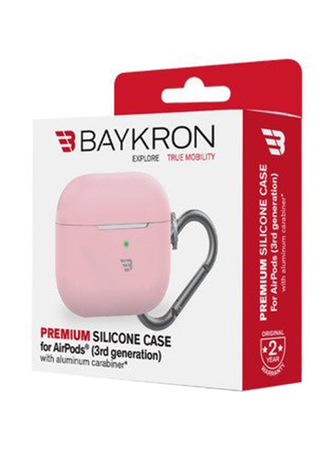 Baykron Silicone Case For Air pods 3 Pink - Image 4